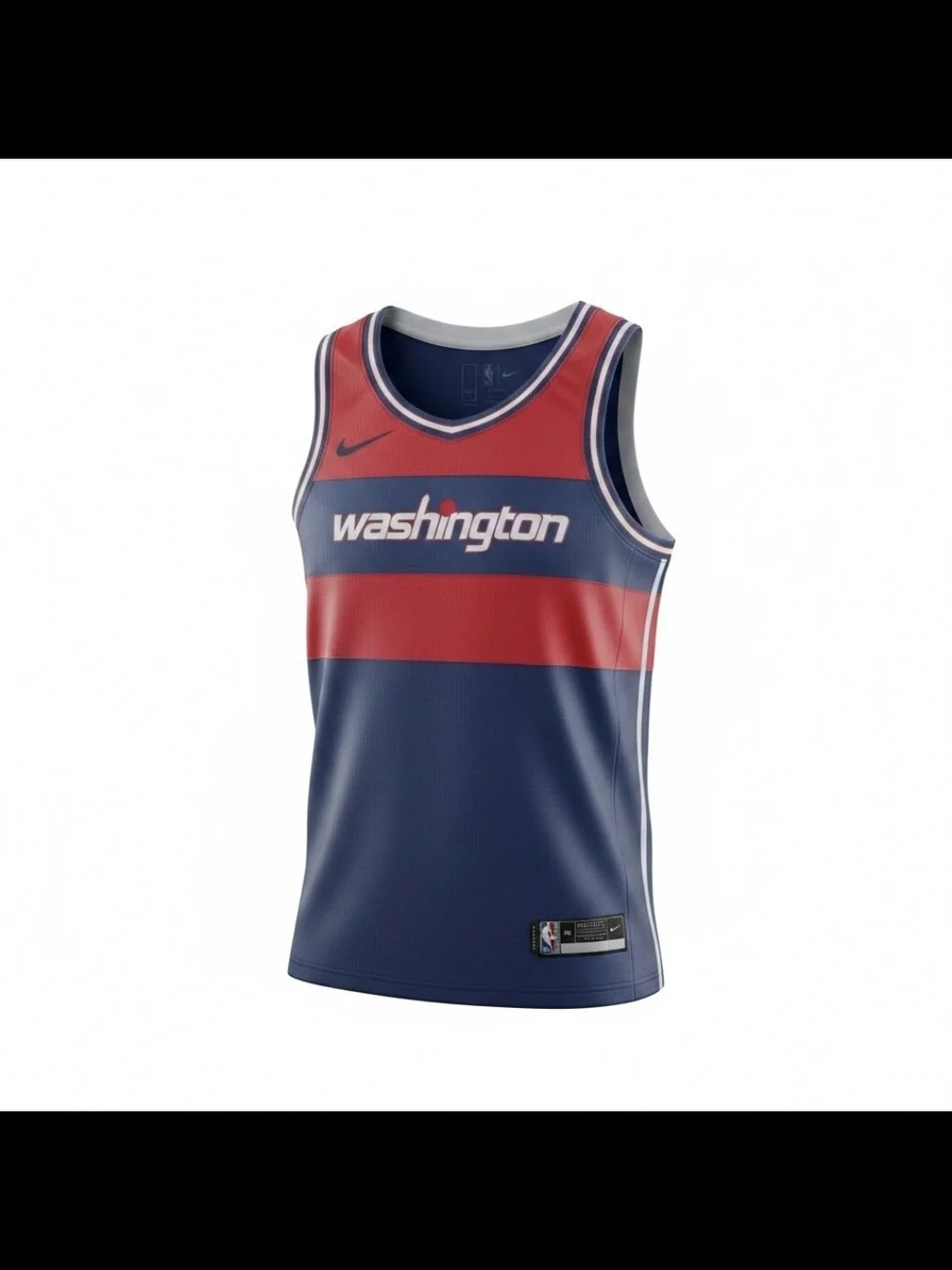 Nike Nwt Washington Basketball Jersey in Navy and Red Size Small